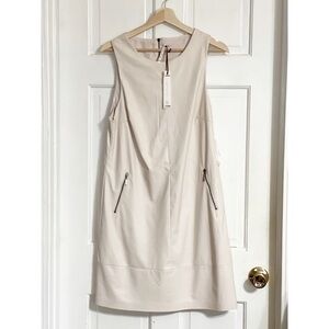 Willow & Clay Faux Vegan Leather Dress NWT Sz 10